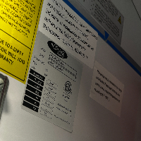 Norlake Upright Glass Refrigerator image 2